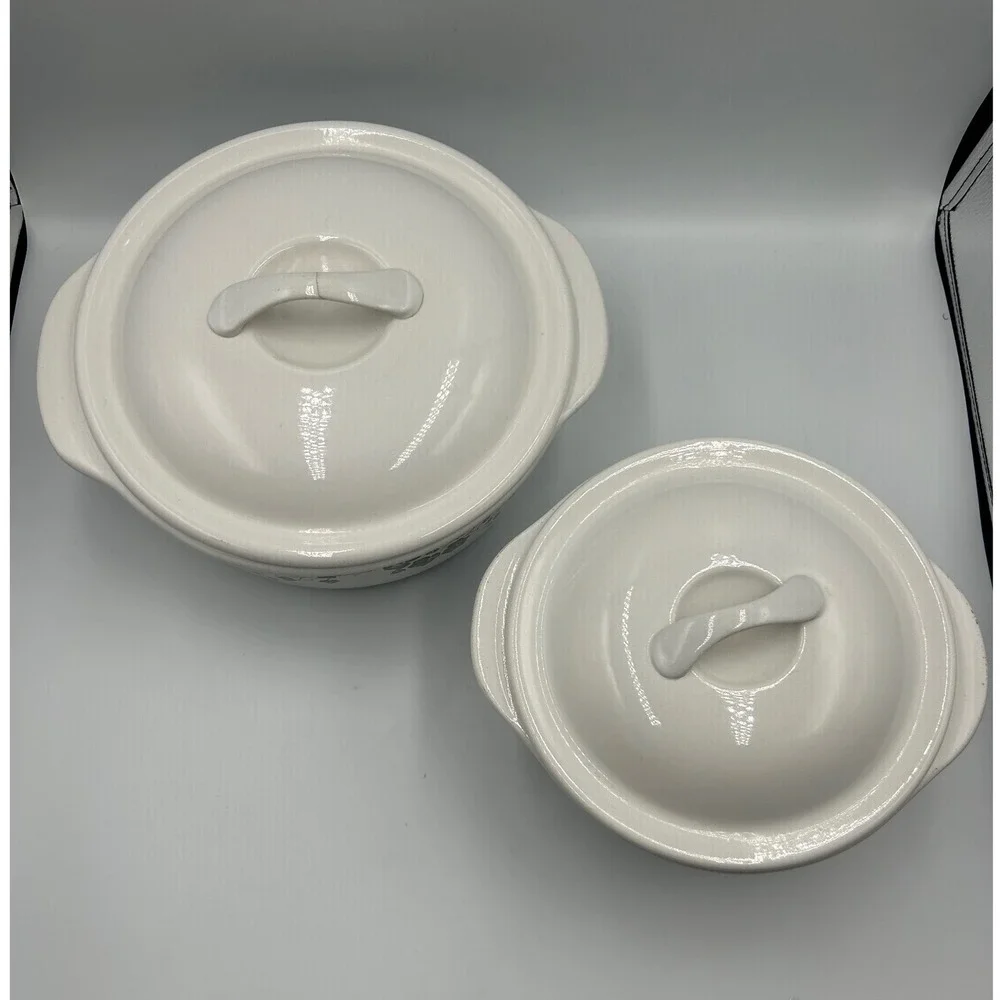 Corelle Coordinates Callaway Ivy Stoneware Casserole Dish Set 1.5 Qt & 1 Qt